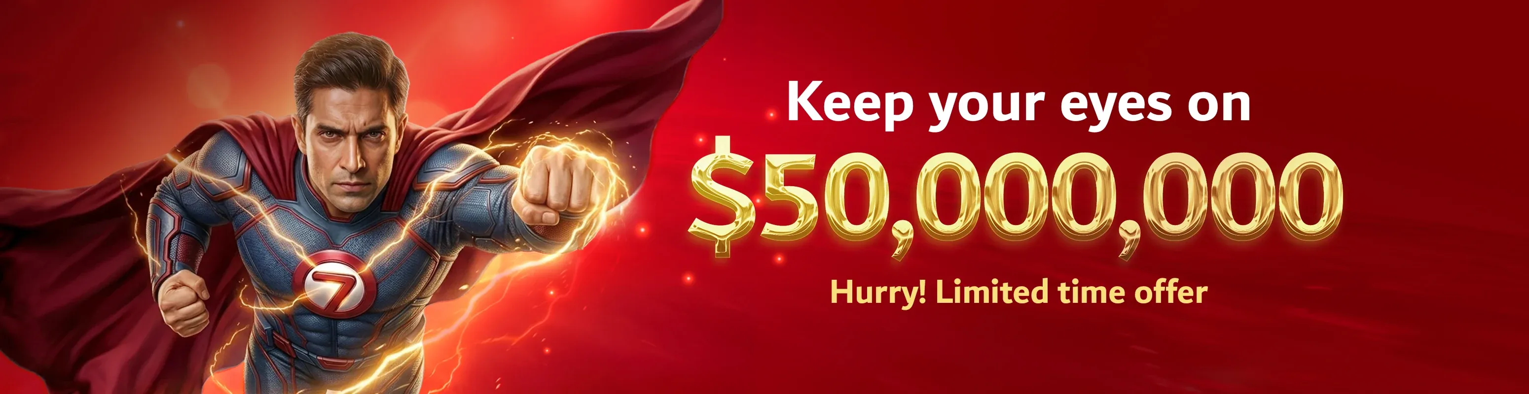 MEGA7 Rollover to USD 50 Million
