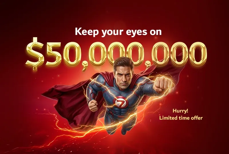 MEGA7 Rollover to USD 50 Million